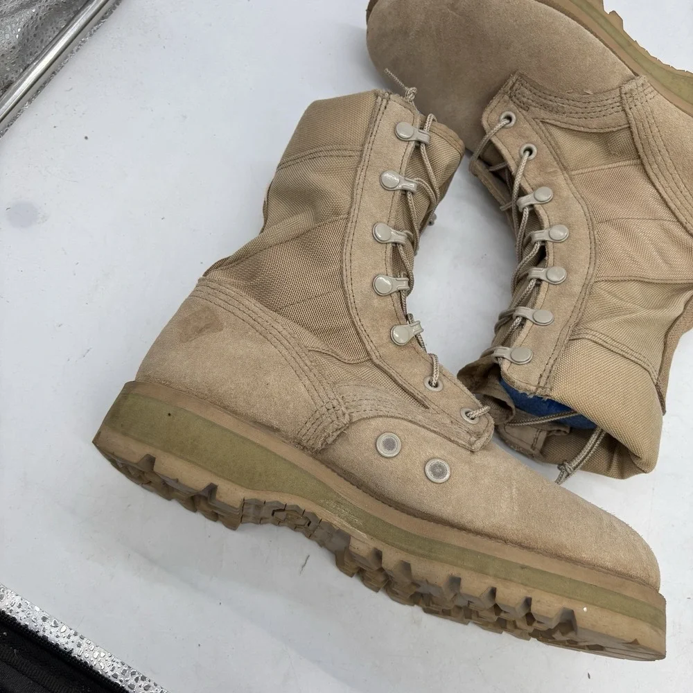 Altama Military Waterproof Combat Boots Mens 5.5 M Coyote Brown Workwear